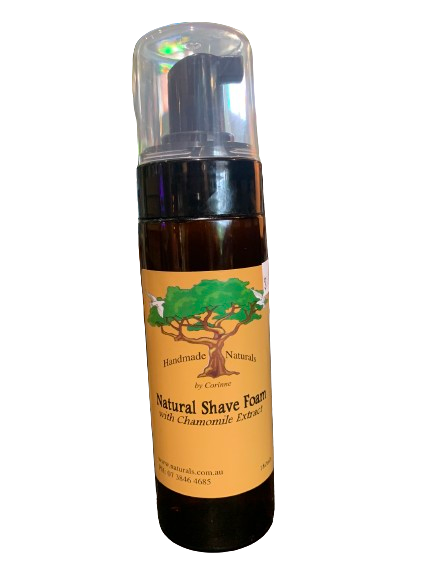 Natural Shave Foam from Handmade Naturals