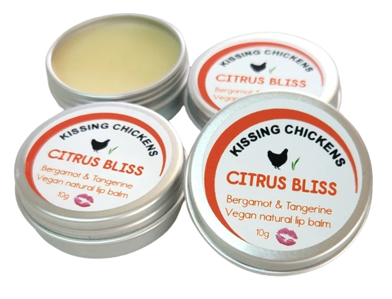 Kissing Chickens Citrus Bliss - Organic Lip Balm 10g