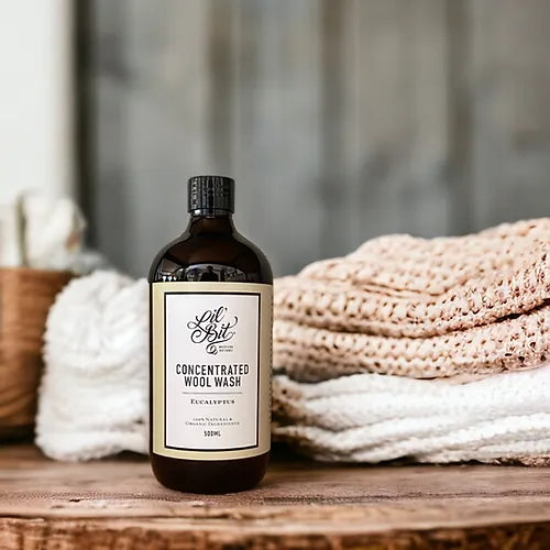Concentrated Eucalyptus Wool & Delicates Wash 500ml by Lil' Bit