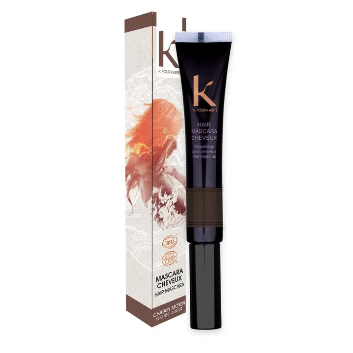 Hair Mascara from K Pour Karite-MEDIUM CHESTNUT No. 4