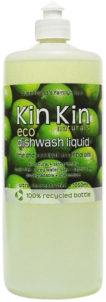 Kin Kin Dishwash Liquid (Lime & Eucalyptus)