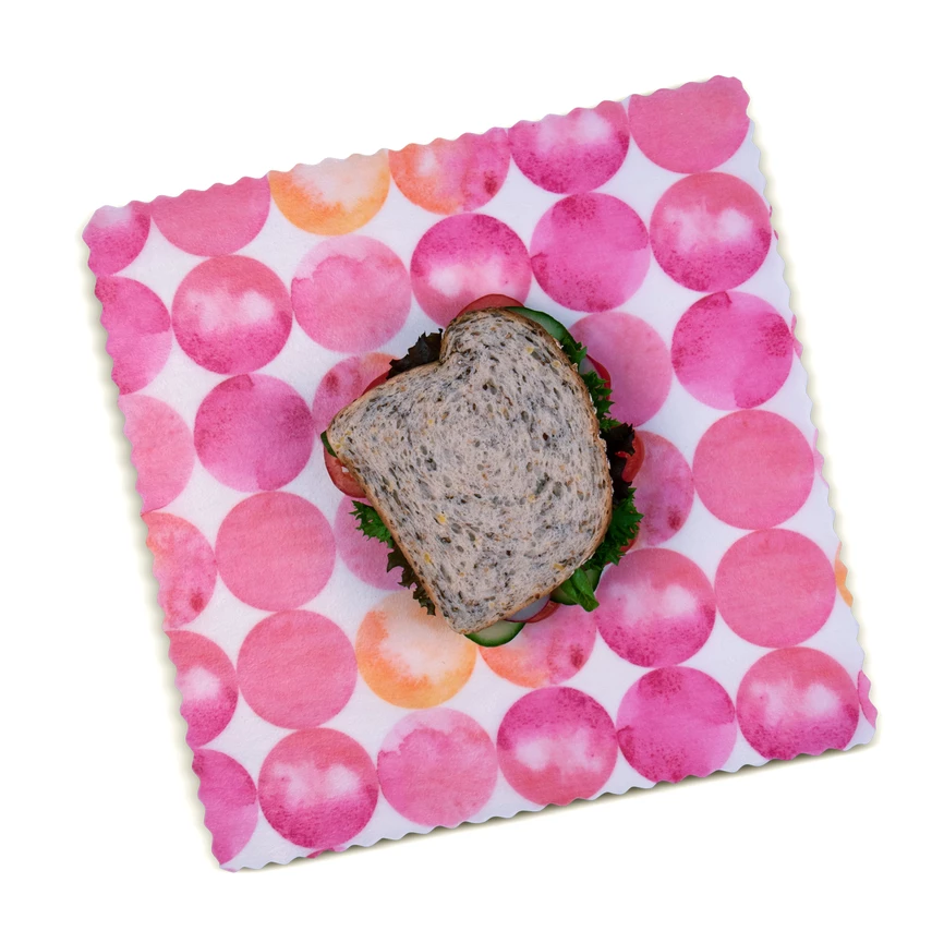 Re-useable Beeswax Food Wraps (3 pack) By Kitchentopia