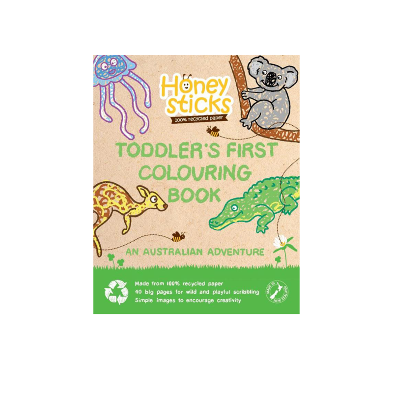 Colouring Book from Honey Sticks