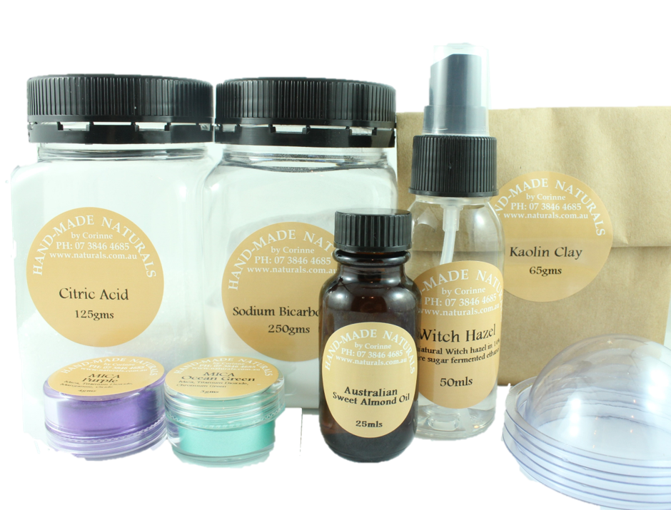 BATH BOMB KIT by Handmade Naturals