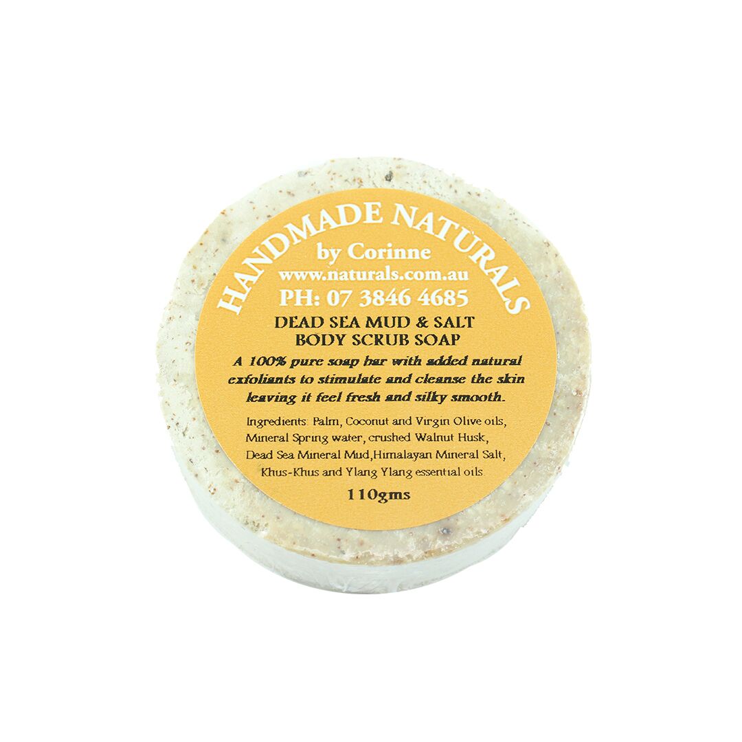 Dead Sea Mud & Salt Scrub from Handmade Naturals