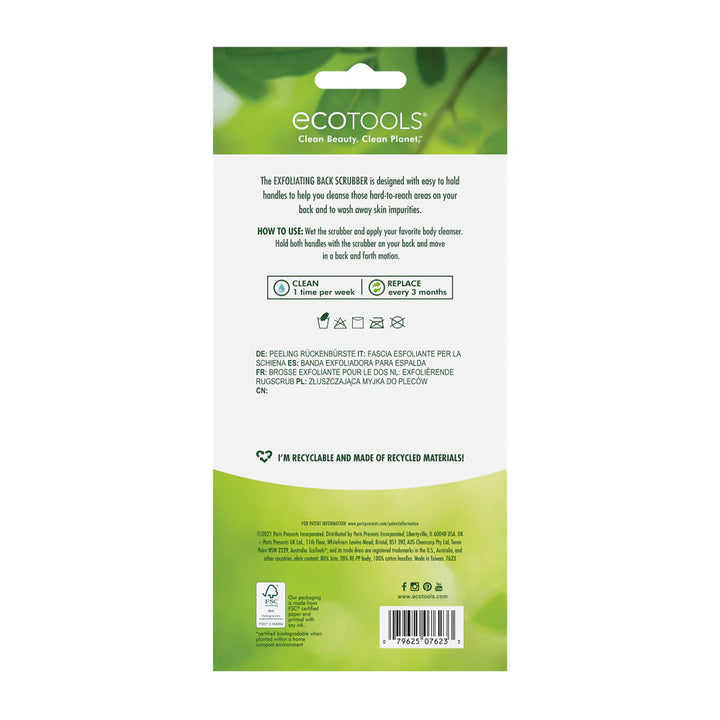 Exfoliating Back Scrubber- Eco Tools