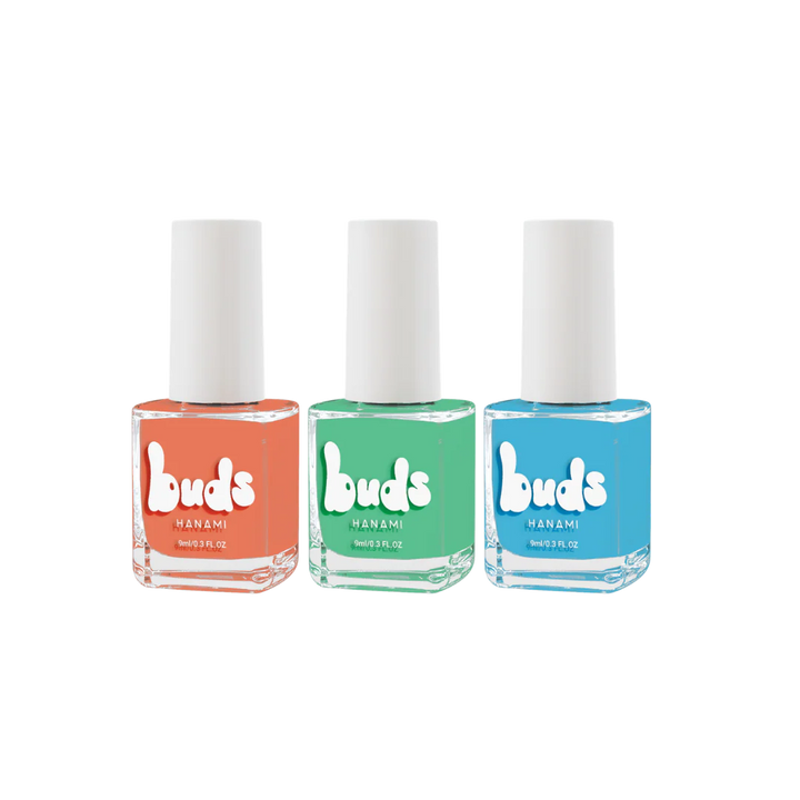 Nail Polish from Hanami -  BUDS FOR KIDS NAIL POLISH TRIO -ZAP-