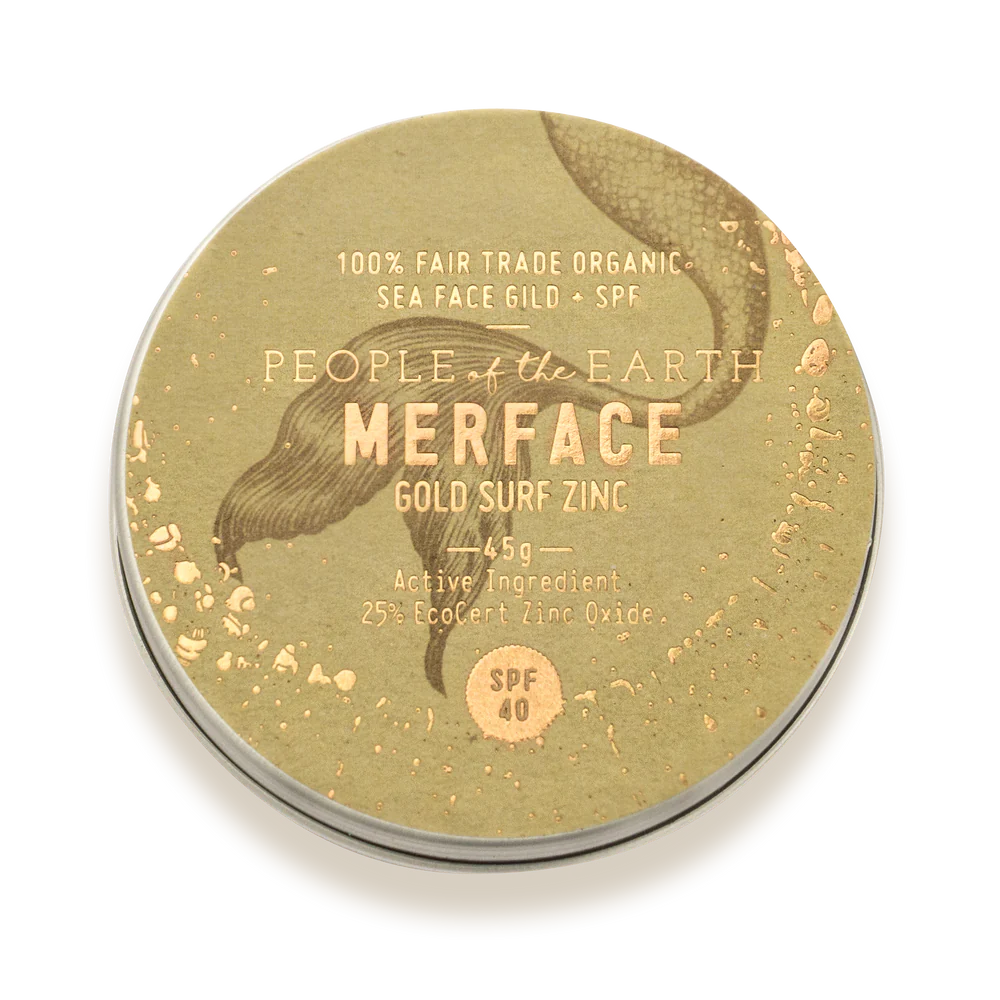 Merface Ethical Surf Zinc (Gold or Silver or Bronze) from People of the Earth