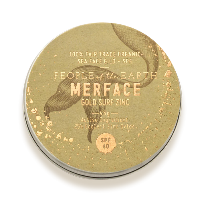 Merface Ethical Surf Zinc (Gold or Silver or Bronze) from People of the Earth