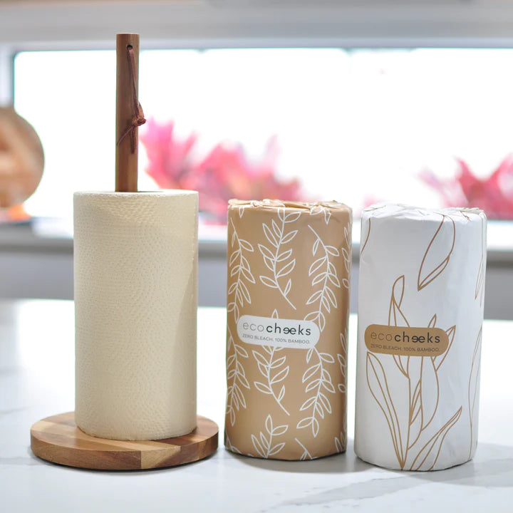 Unbleached Bamboo Paper Towel By Eco Cheeks