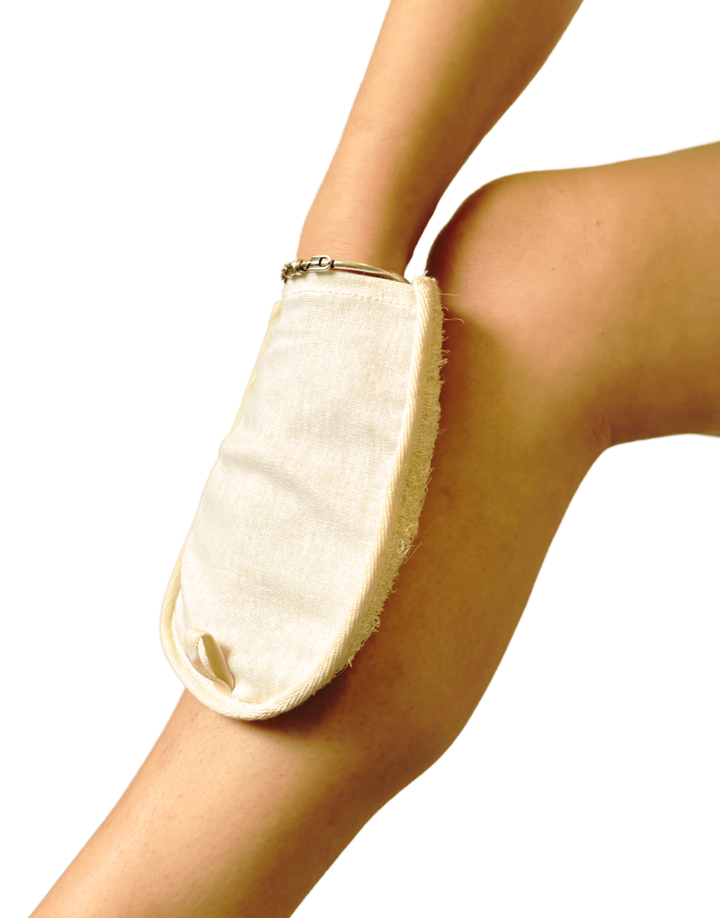 Loofah Body Exfoliator Glove by Green Essentials