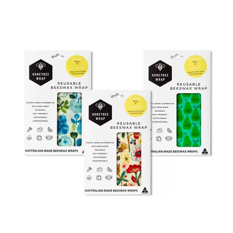 Honeybee Wraps Small Reusable Beeswax Wrap