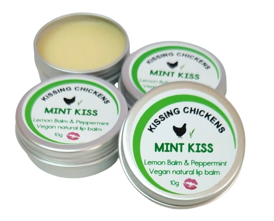 Kissing Chickens Minty Chill - Organic Lip Balm 10g