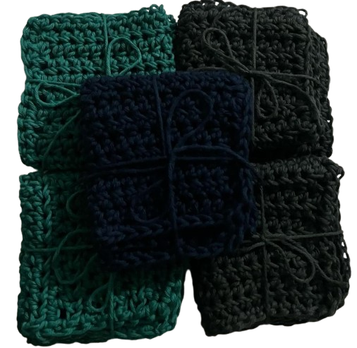 Crochet Dish Cloth- Organic Cotton