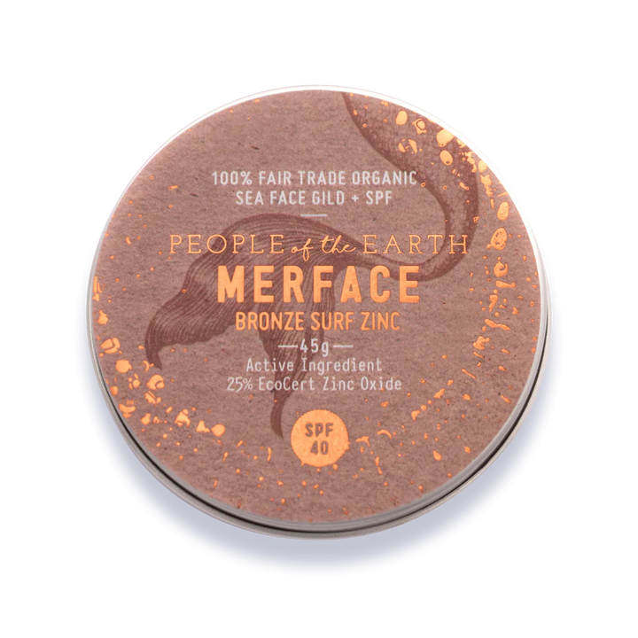 Merface Ethical Surf Zinc (Gold or Silver or Bronze) from People of the Earth
