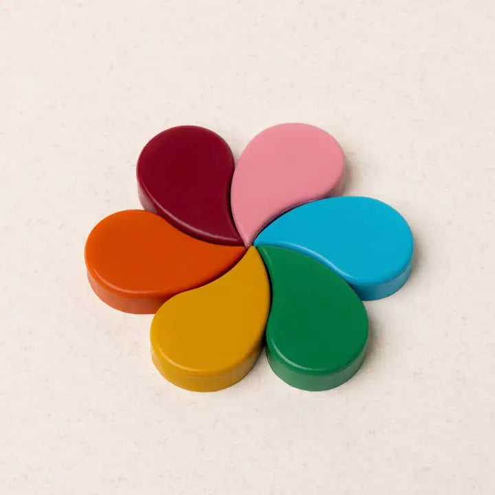 Honey sticks PETAL Beeswax Crayons 6pk