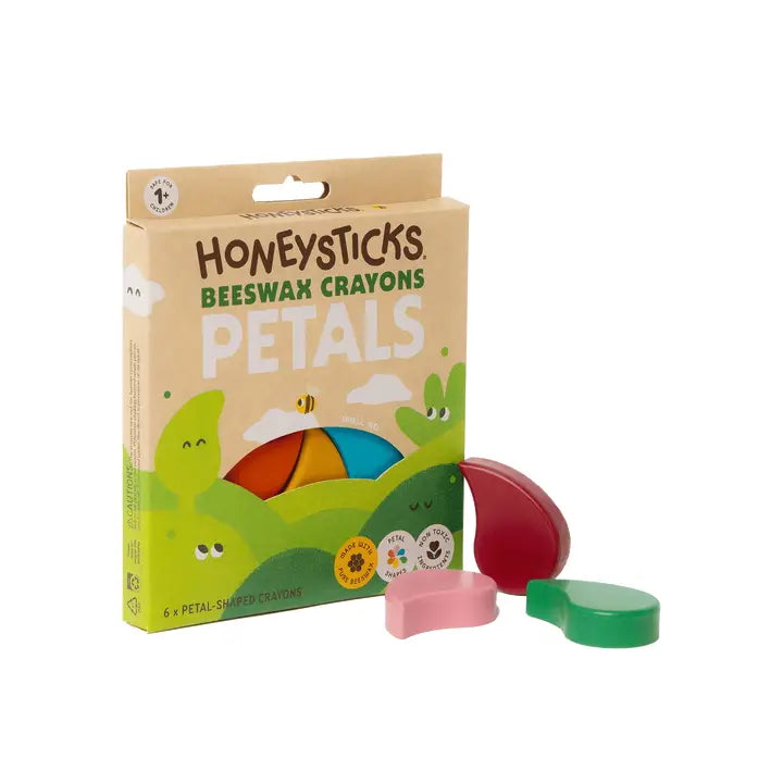 Honey sticks PETAL Beeswax Crayons 6pk