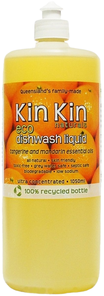 Kin Kin Dishwash Liquid (Tangerine & Mandarin)