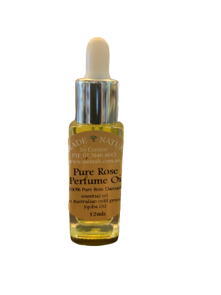 Perfume Oil from Handmade Naturals Pure Rose
