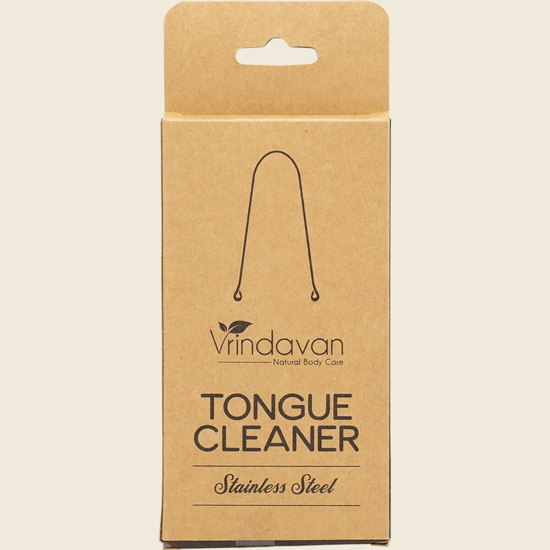 Tongue Cleaner (Copper and Stainless Steel) - By Vrindavan Body Care