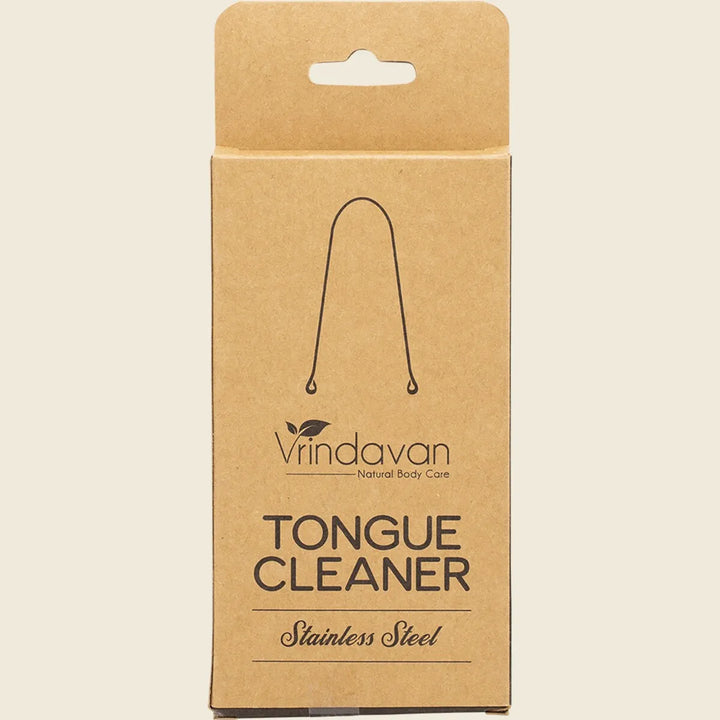 Tongue Cleaner (Copper and Stainless Steel) - By Vrindavan Body Care