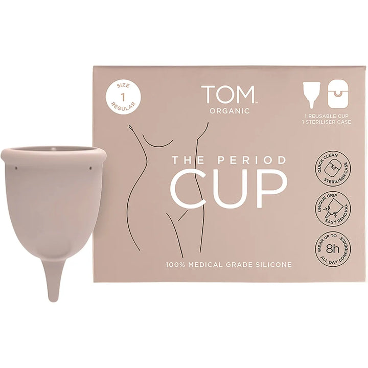 The Period Cup Regular or Super - Tom Organic