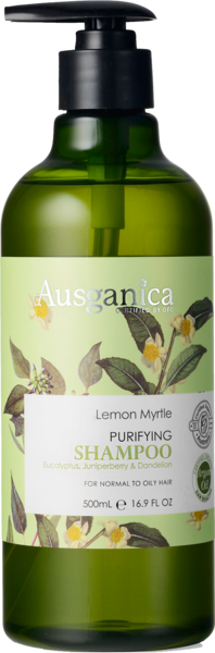 Lemon Myrtle Organic Shampoo (Normal to Oily Hair) - Ausganica