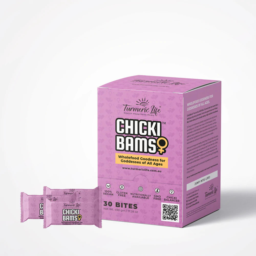 CHICKIBAMS Bites- Turmeric Life