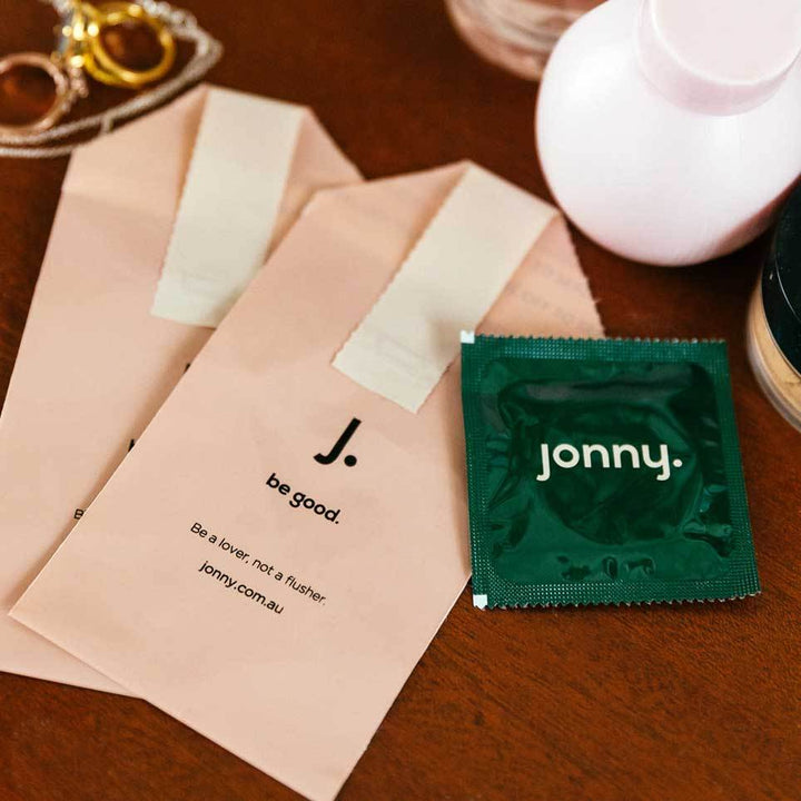Condoms Overnighter (3 Pack) Vegan Condoms - from Jonny.