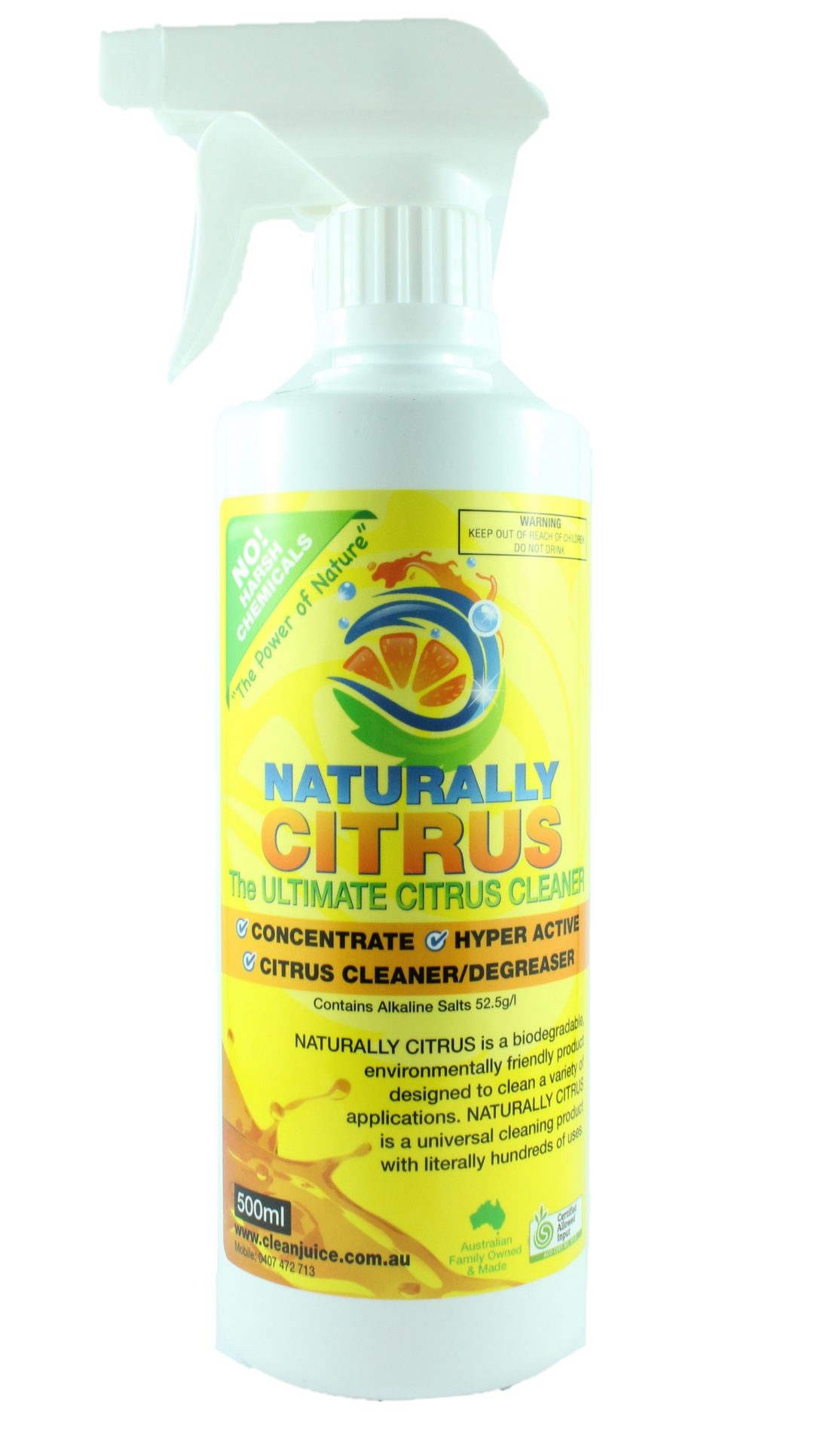 Clean Juice - RENAMED - NATURALLY CITRUS The Ultimate Citrus Cleaner