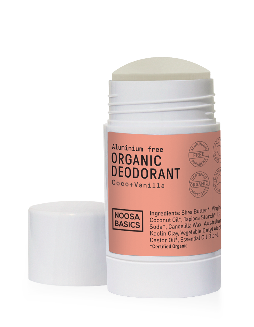 Deodorant Stick (Coco+Vanilla) Organic  - Noosa Basics