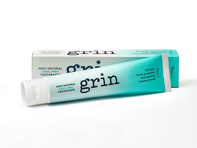Natural Toothpaste (Cool Mint) - Grin Natural