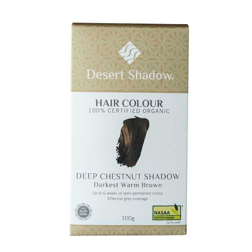 Hair Colour DEEP CHESTNUT SHADOW - Darkest Warm Brown - from Desert Shadow