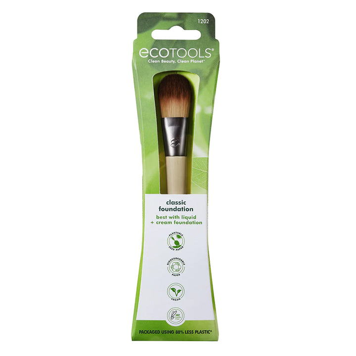 Eco Tools Classic Foundation Brush  (Vegan)