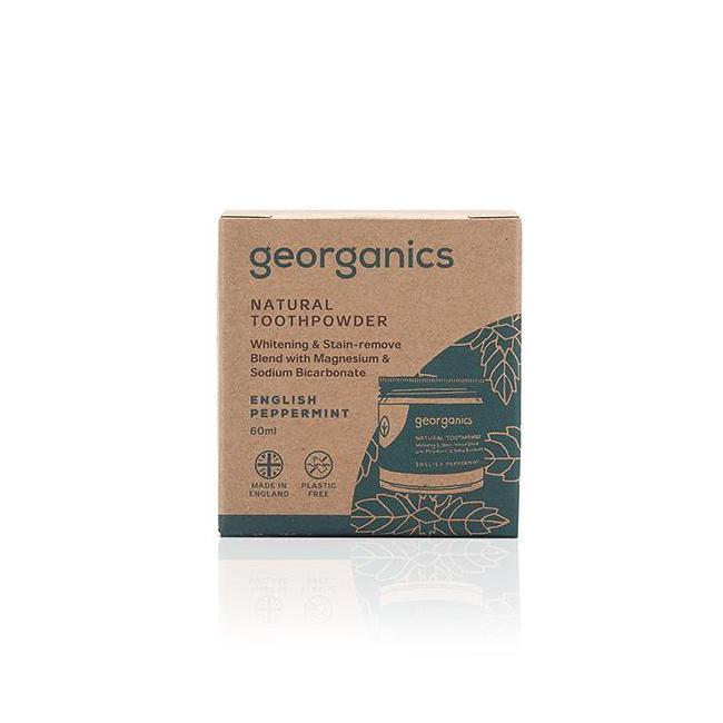 Natural Toothpowder (Peppermint) - Georganics