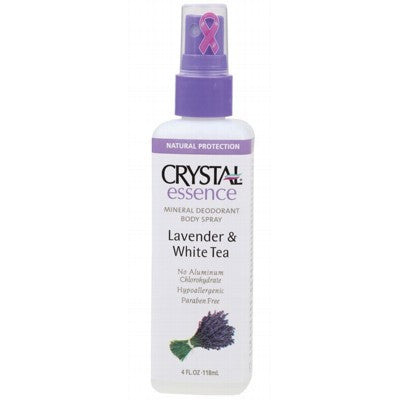 Deodorant Spray from Crystal Essence-Lavender & White Tea