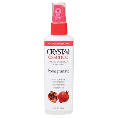 Mineral Salt Deodorant Spray from Crystal Essence-Pomegranate