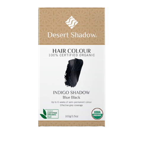 Hair Colour INDIGO SHADOW - Blue Black- from Desert Shadow