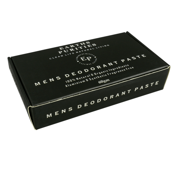 Men’s Natural Deodorant Paste - Earths Purities