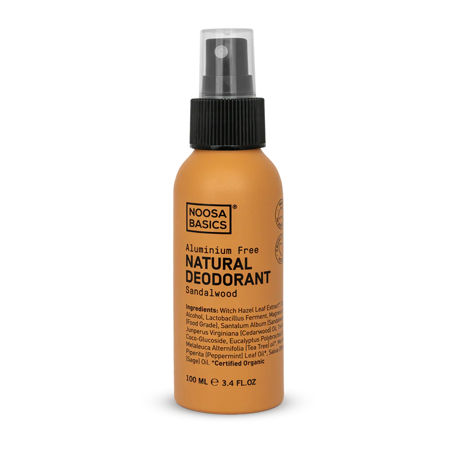 Deodorant Spray Organic - Sandalwood by Noosa Basics