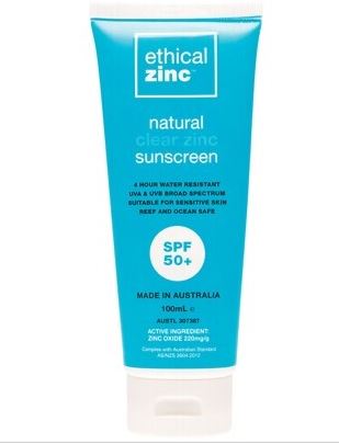 Sun Screen- 50+ from Ethical Zinc