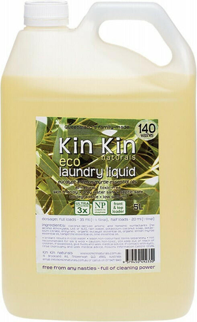 Kin Kin Laundry Liquid (Eucalyptus & Lemon Myrtle)