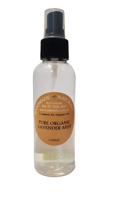 Pure Organic Lavender Water Mist (Hydrosol) from Handmade Naturals