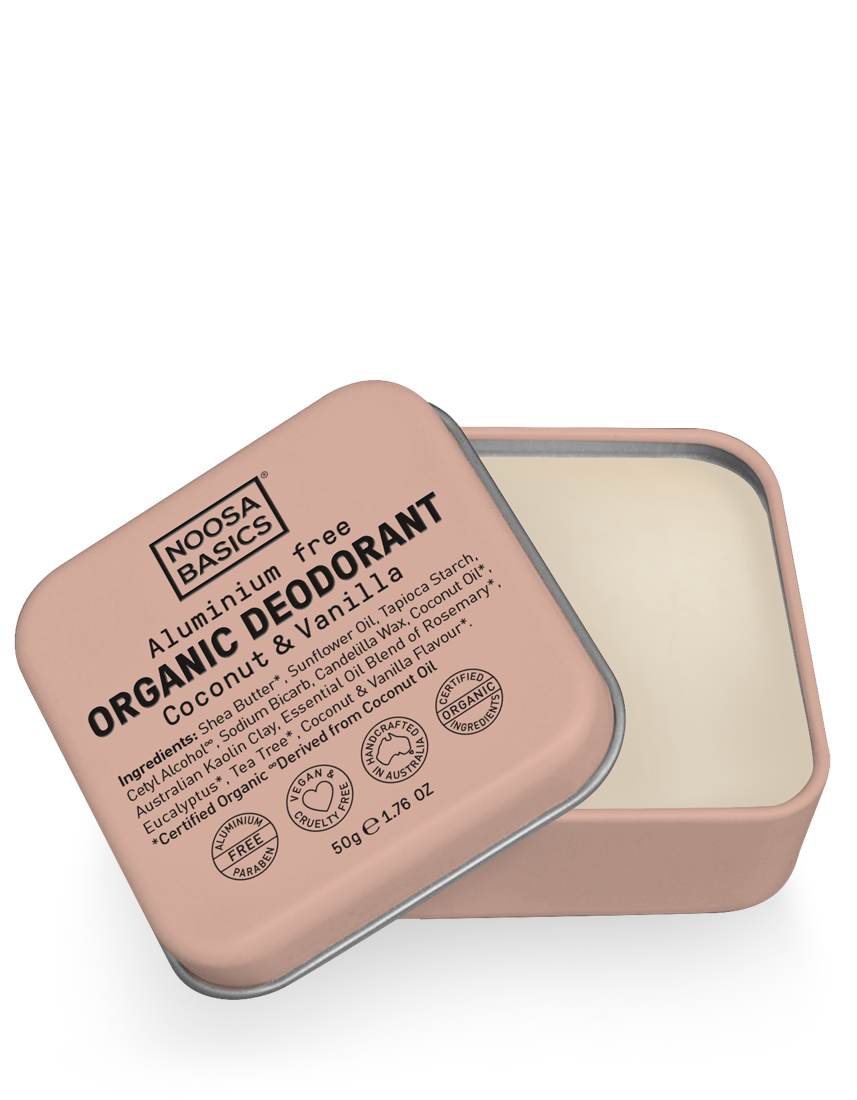 Deodorant Paste Organic by Noosa Basics- COCONUT VANILLA