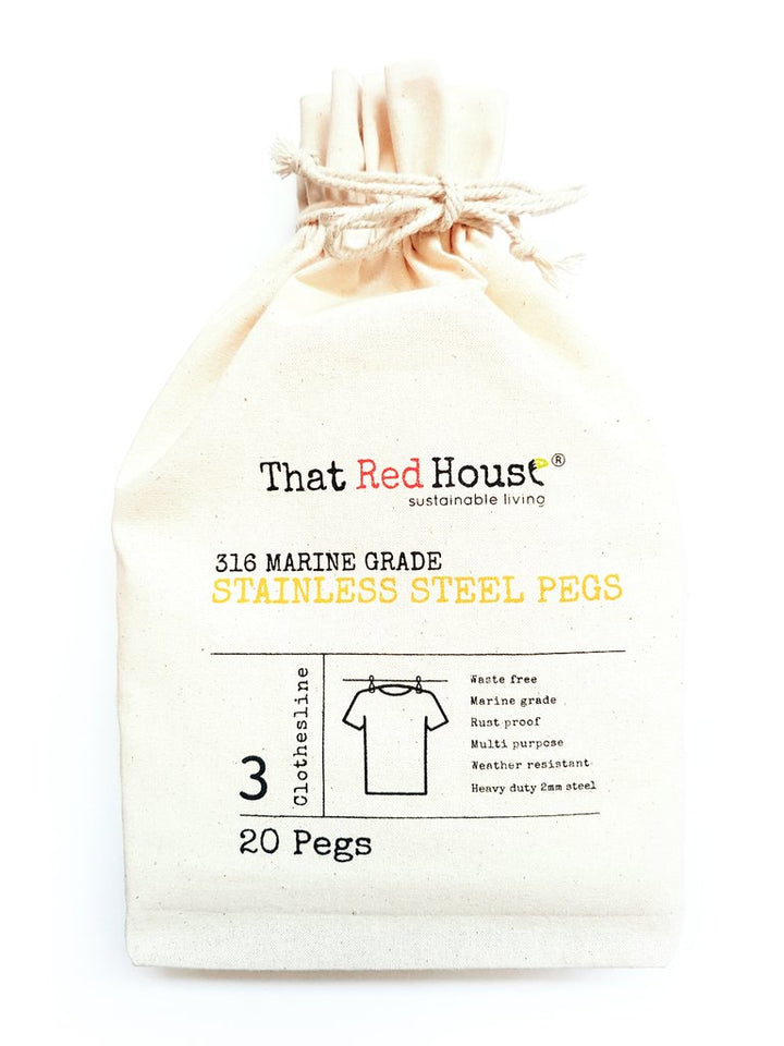 Stainless Steel Pegs - That Red House