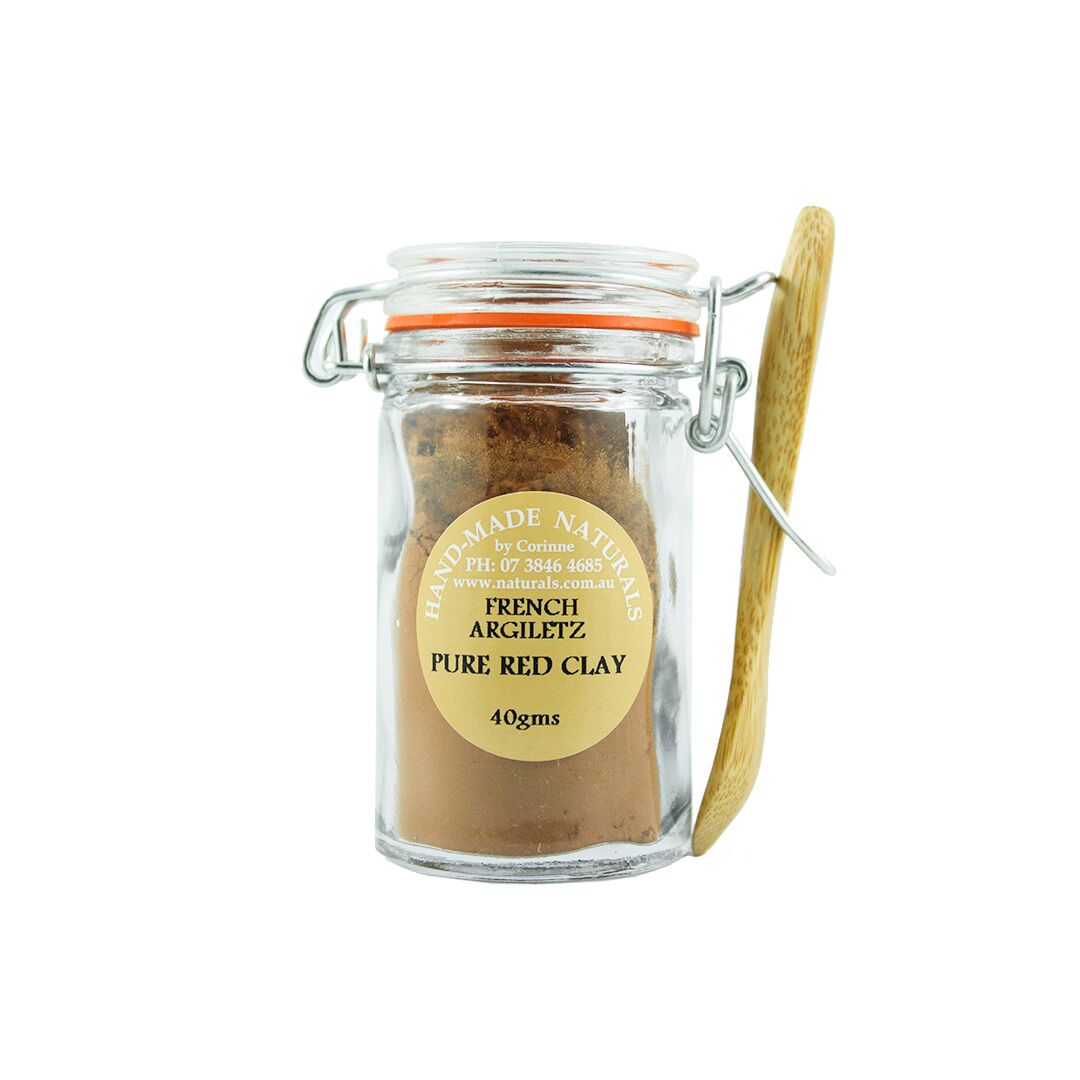 Clay Jar (Red) Dehydrated/Sensitive Skin from Handmade Naturals