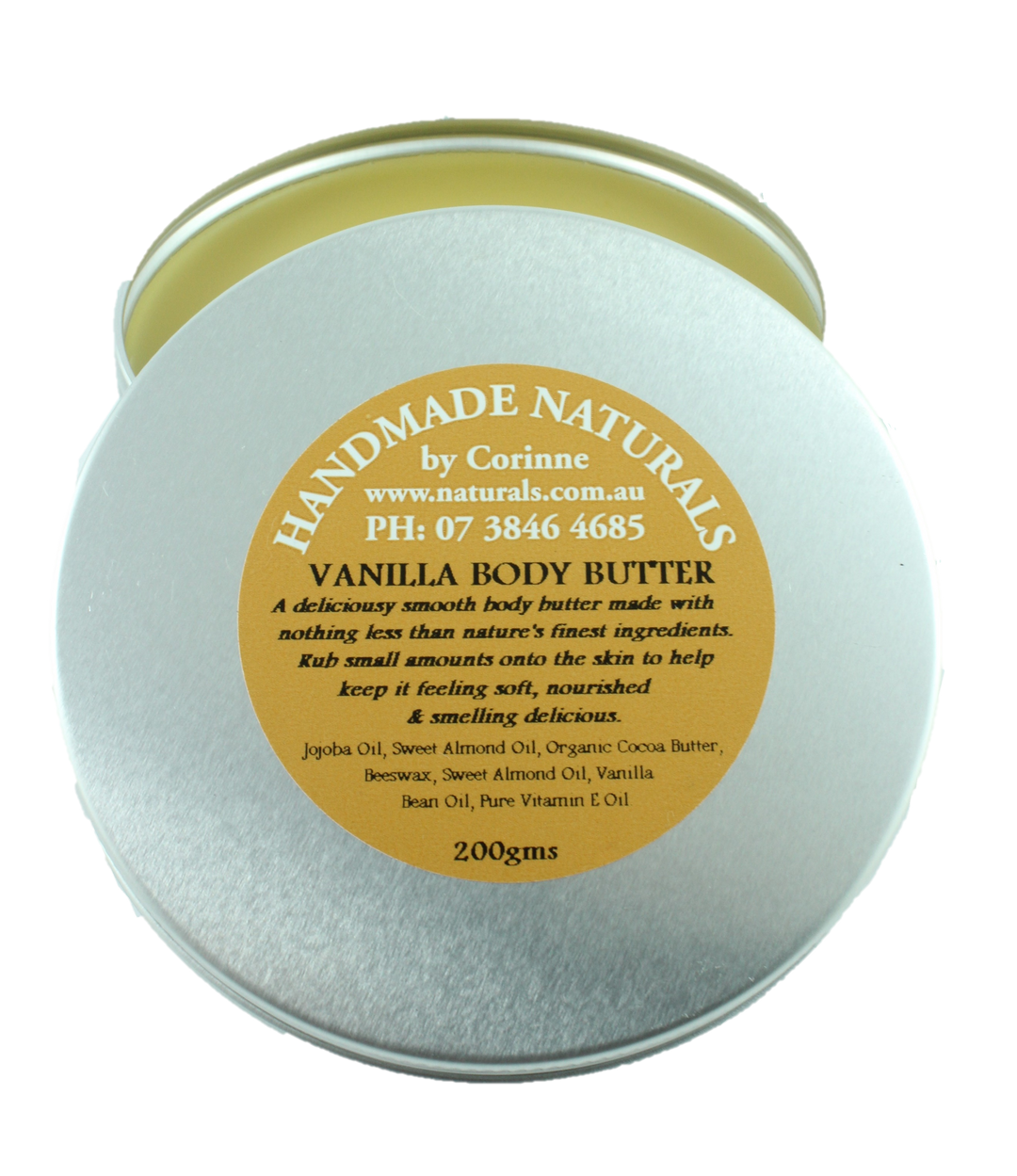 Body Butter VANILLA from Handmade Naturals