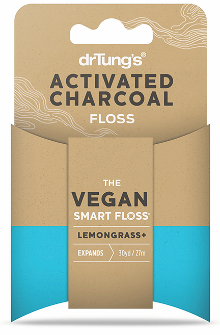 Activated Charcoal Floss - The Vegan Smart Floss® - Dr Tung's