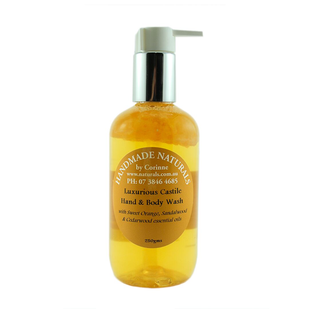 Luxurious Castile Hand & Body Wash from Handmade Naturals
